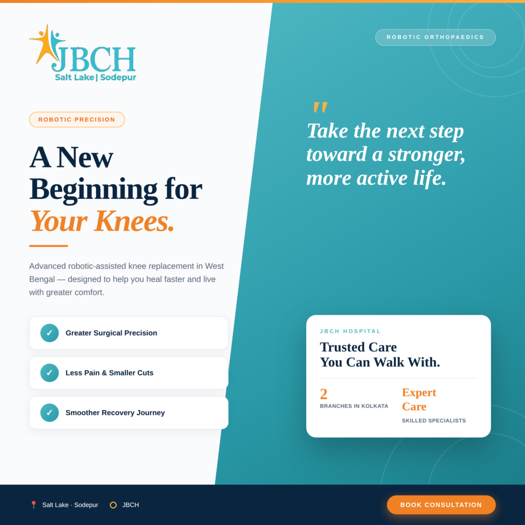 Robotic Joint Replacement Surgery in West Bengal